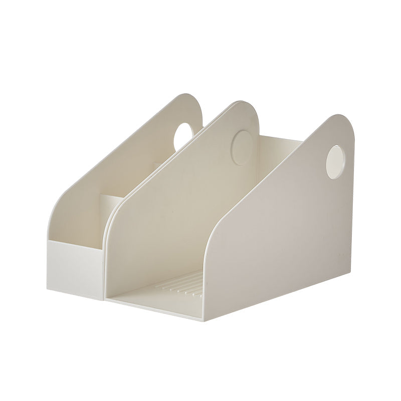 Beige Vertical File Holder
