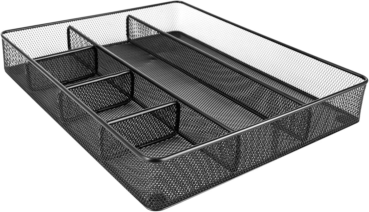 Metal Mesh Desk Organizer Tray