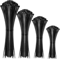 Mixed Length Cable Zip Ties, Pack of 400