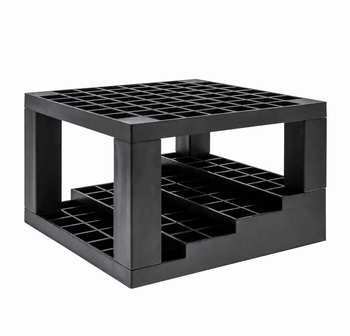 Black 60-Slot Marker Organizer Rack