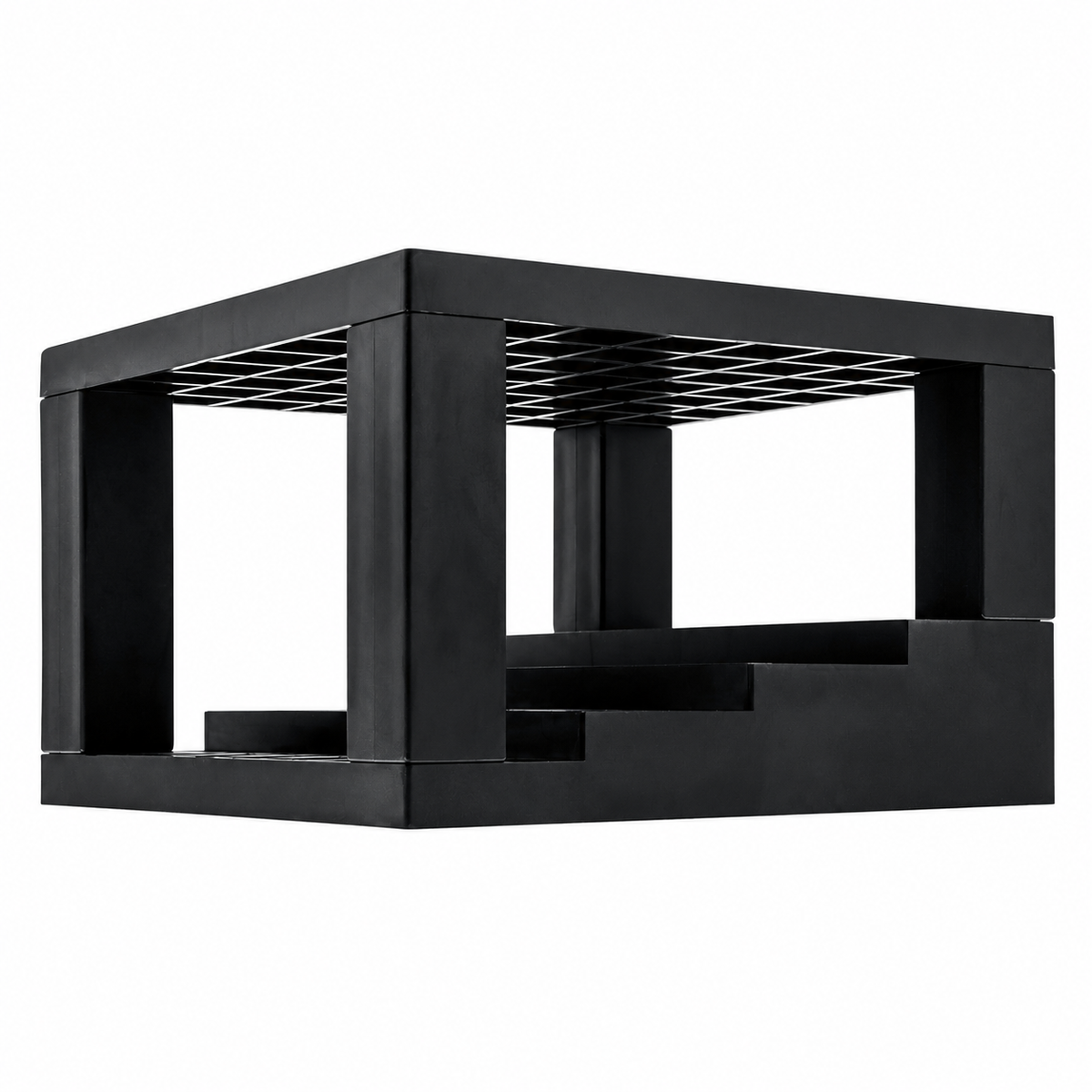 Black 60-Slot Marker Organizer Rack